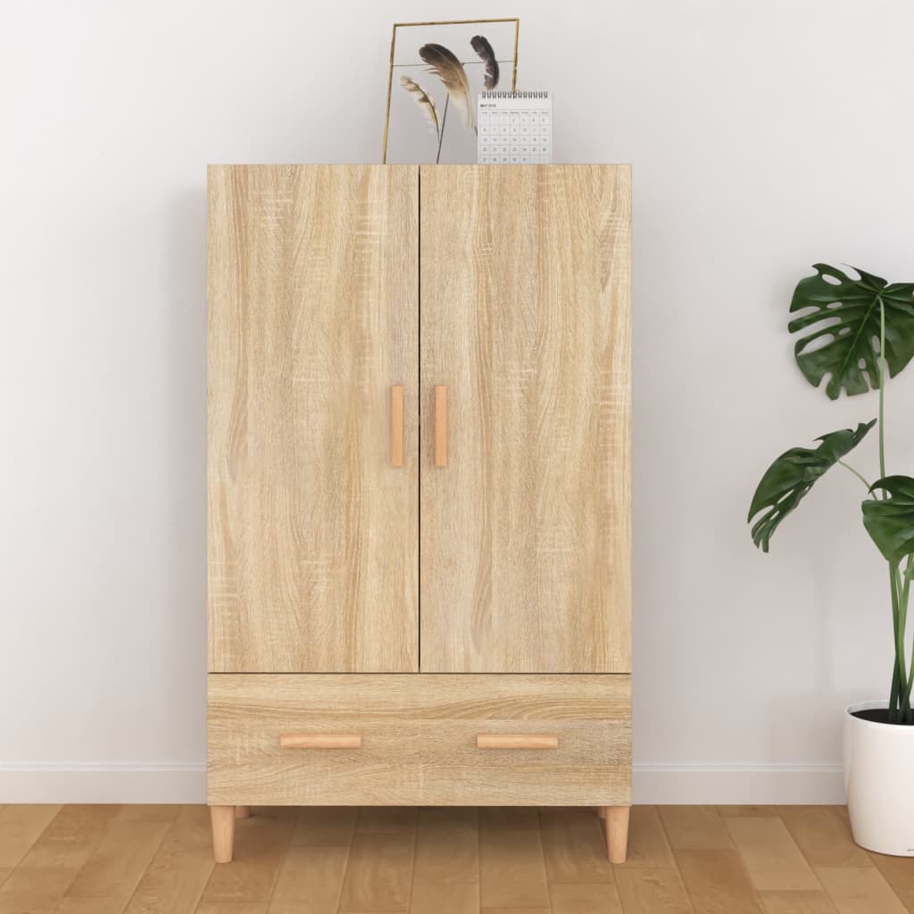 Sonoma Oak Buffet 70x31x115 CM Ingegneria Wood