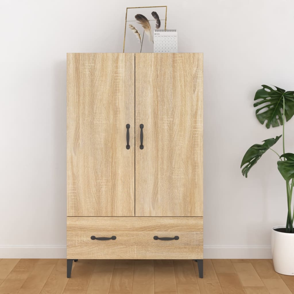 Sonoma Oak Buffet 70x31x115 CM Ingegneria Wood