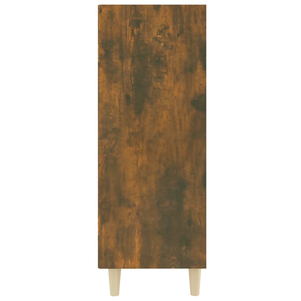 Buffet Chêne fumé 69,5x32,5x90 cm Bois d'ingénierie