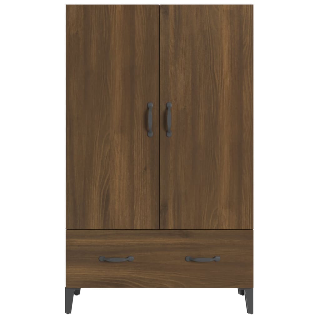 Brown Eichenbuffet 70x31x115 cm Ingenieurholz Holz