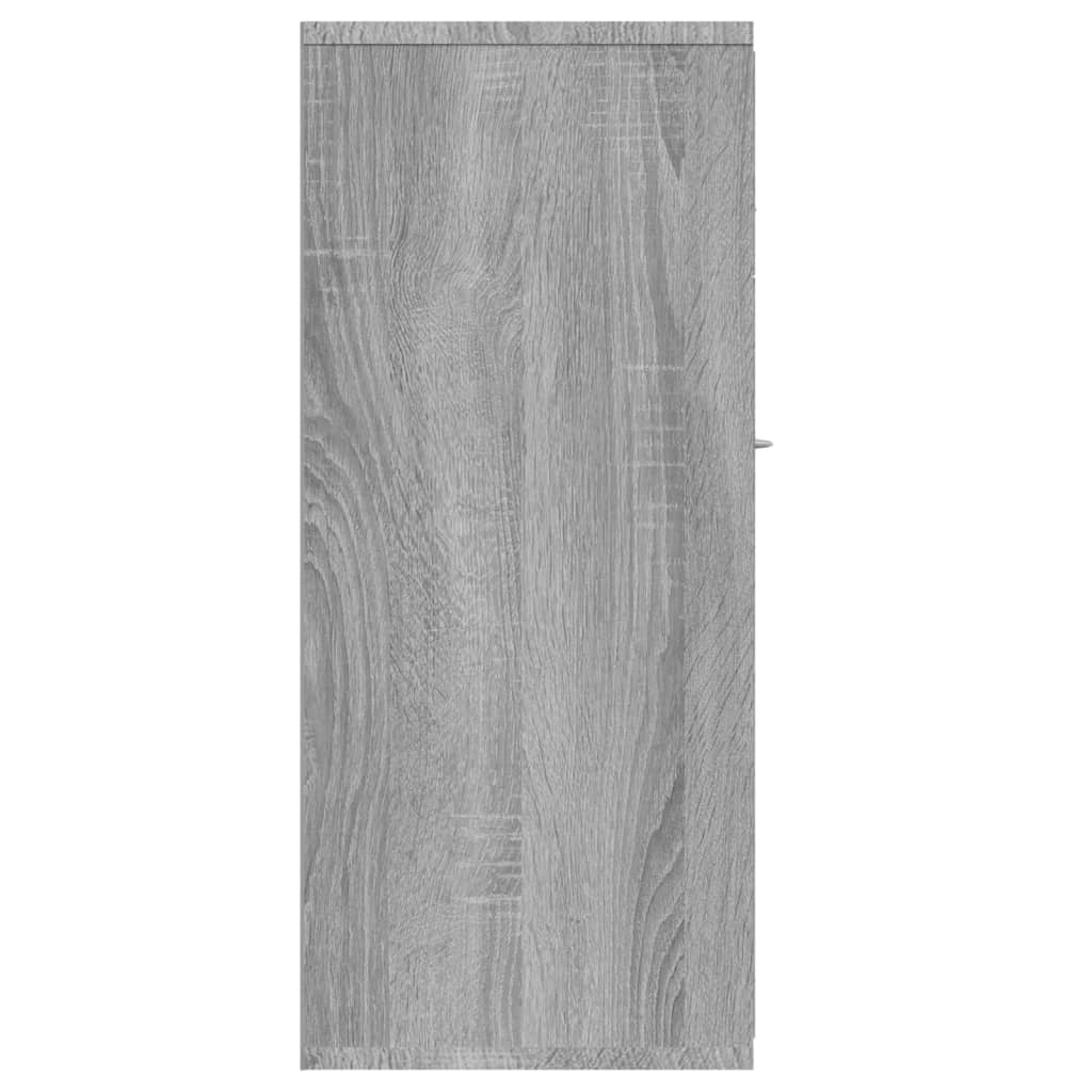 Sonoma gray buffet 88x30x70 cm engineering wood