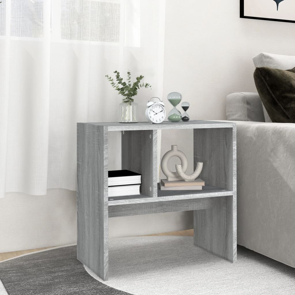 Sonoma Gray Sonoma Appoint table 50x30x50 cm Engineering wood