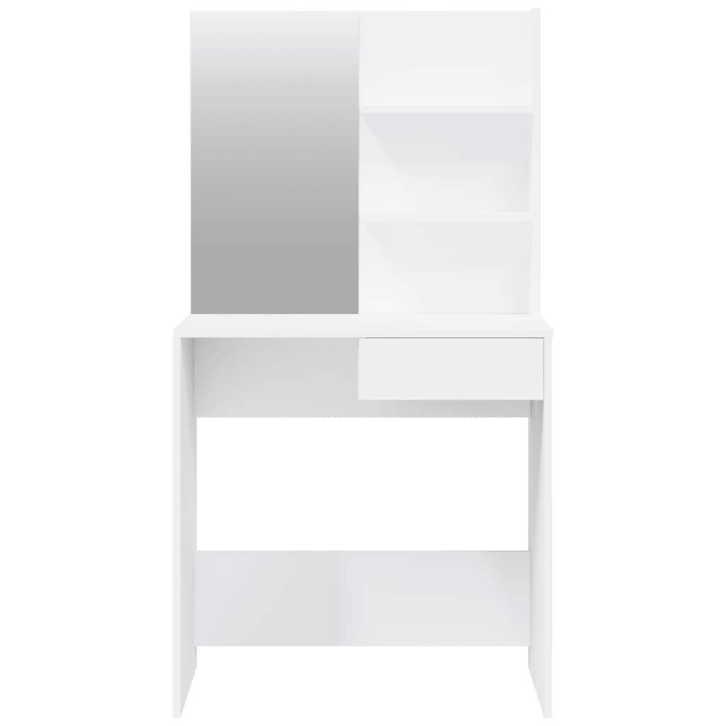 DimPler mit weißem Spiegel 74.5x40x141 cm