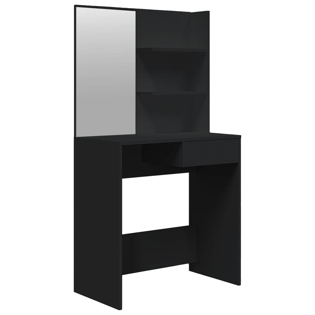 Dimpler with black mirror 74.5x40x141 cm