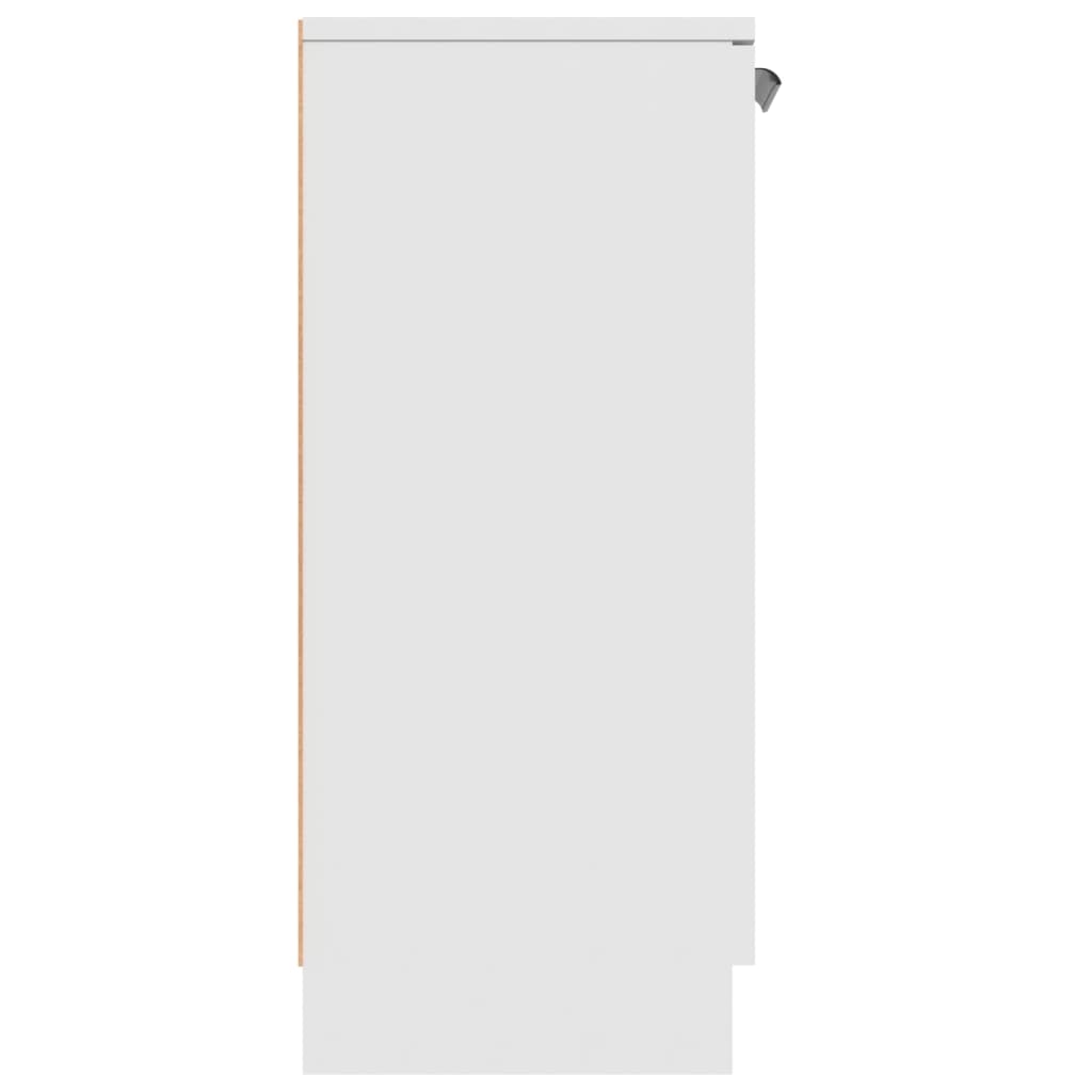 Buffet bianco 60x30x70 cm ingegneria legno
