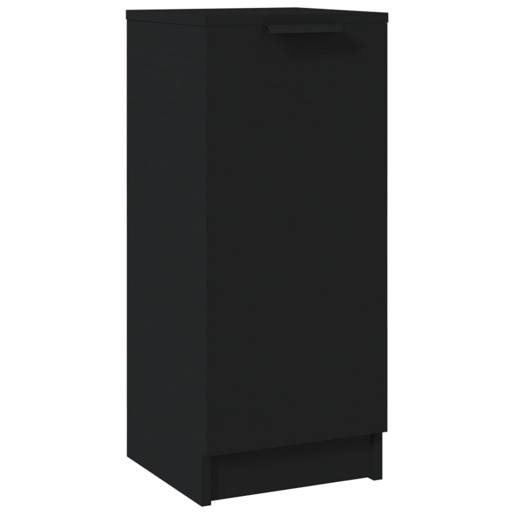 Black buffet 30x30x70 cm Engineering wood