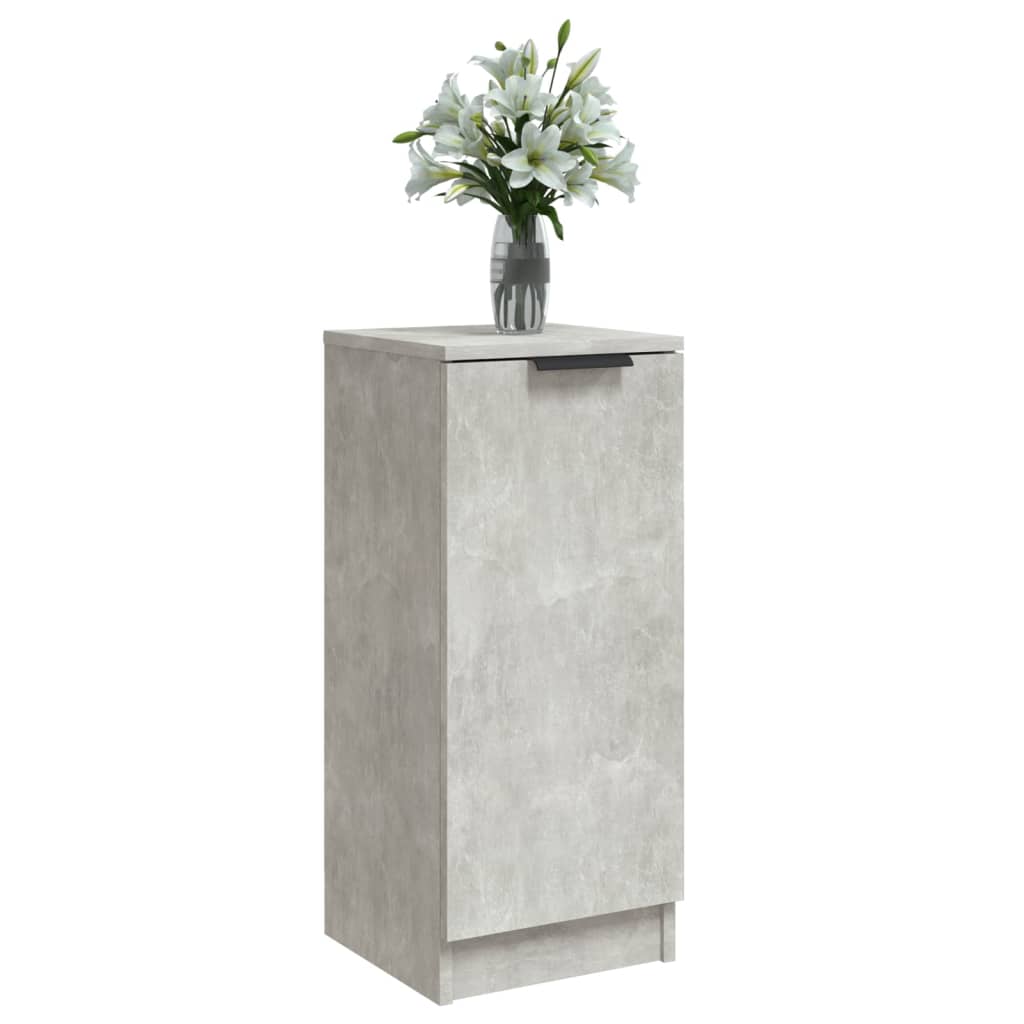 Buffets 2 pcs Gray Concrete 30x30x70 cm Engineering wood