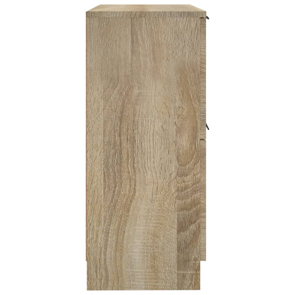 Sonoma Oak Buffet 30x30x70 cm Ingenieurholz Holz