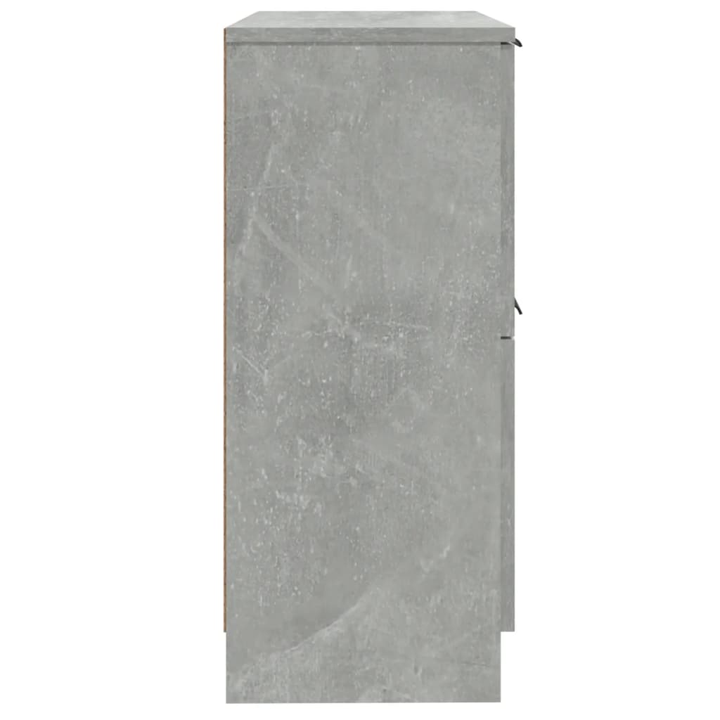 Credenza Grigio cemento 30x30x70 cm MDF