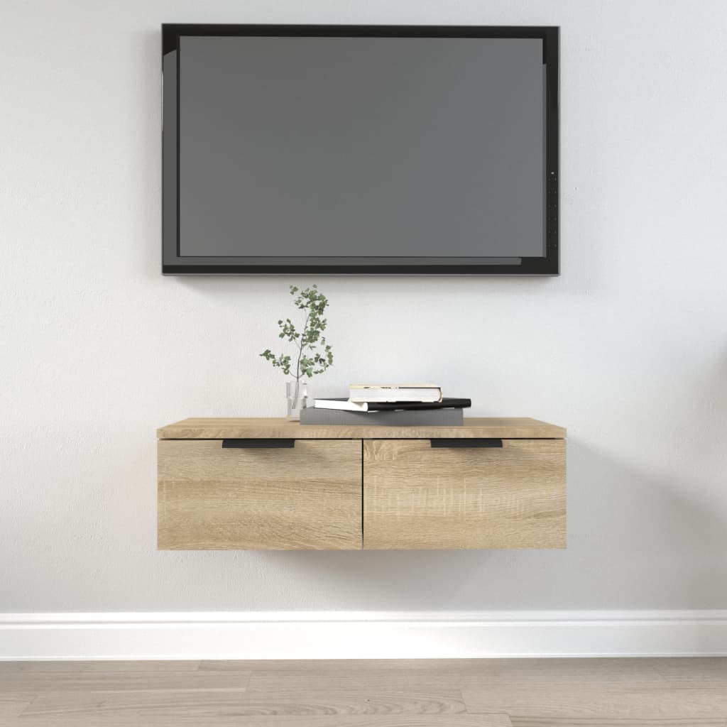 Sonoma oak wall cabinet 68x30x20 cm engineering wood