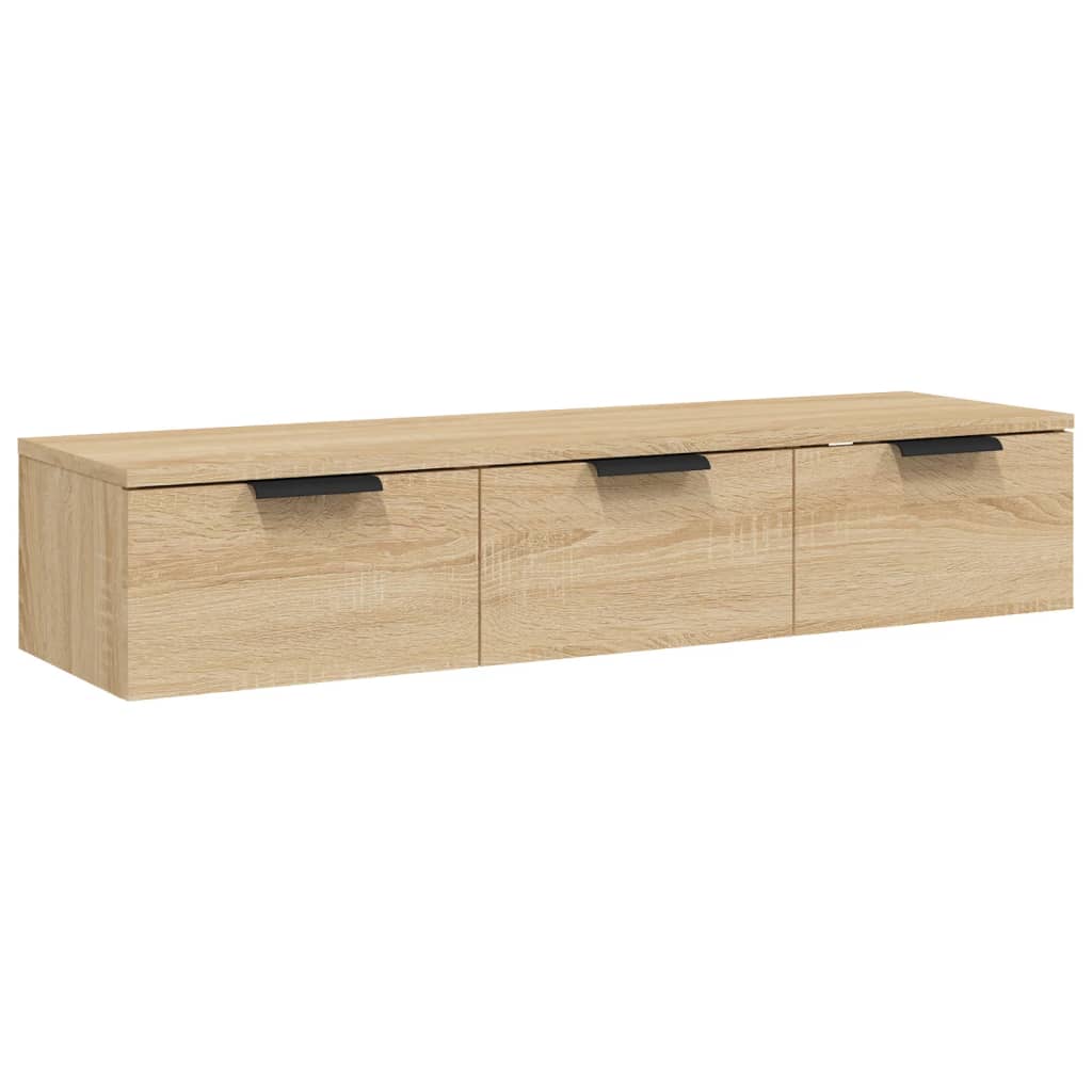 Sonoma Oak Wall Cabinet 102x30x20 cm Ingenieurholz Holz