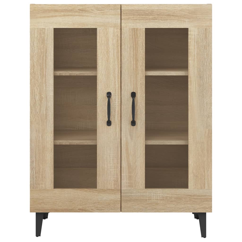 Sonoma Oak Buffet 69.5x34x90 cm Ingenieurholz Holz