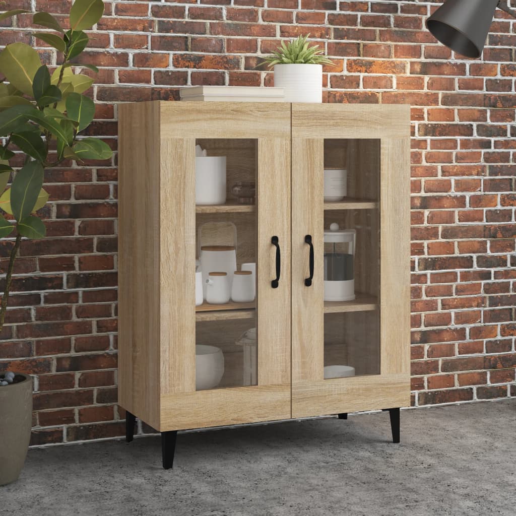 Sonoma oak buffet 69.5x34x90 cm engineering wood