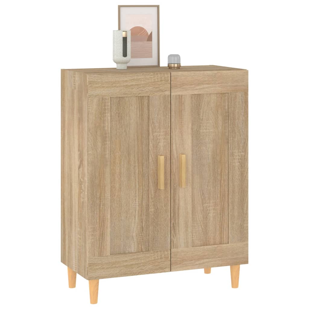 Credenza rovere Sonoma 69,5x34x90 cm MDF