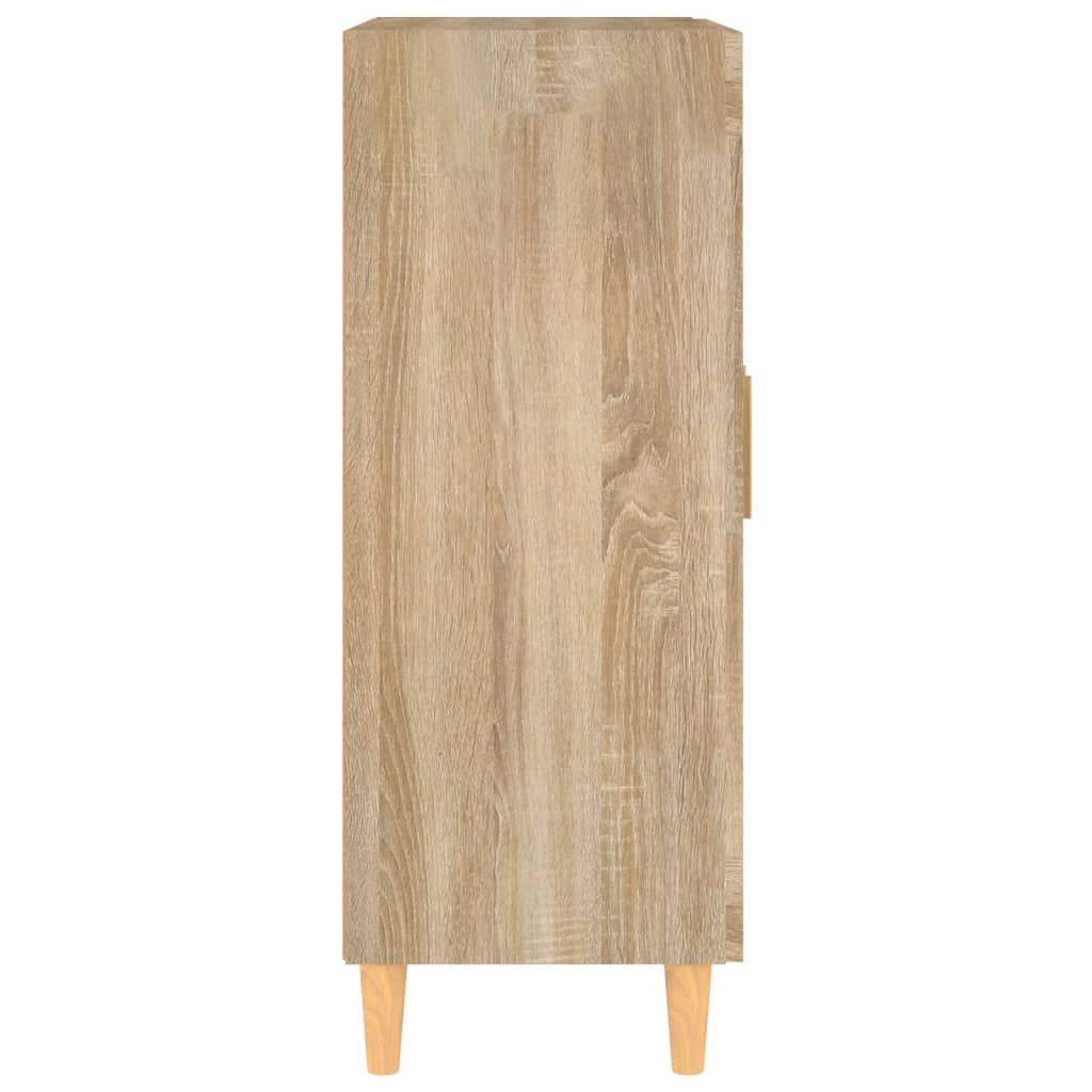 Credenza rovere Sonoma 69,5x34x90 cm MDF