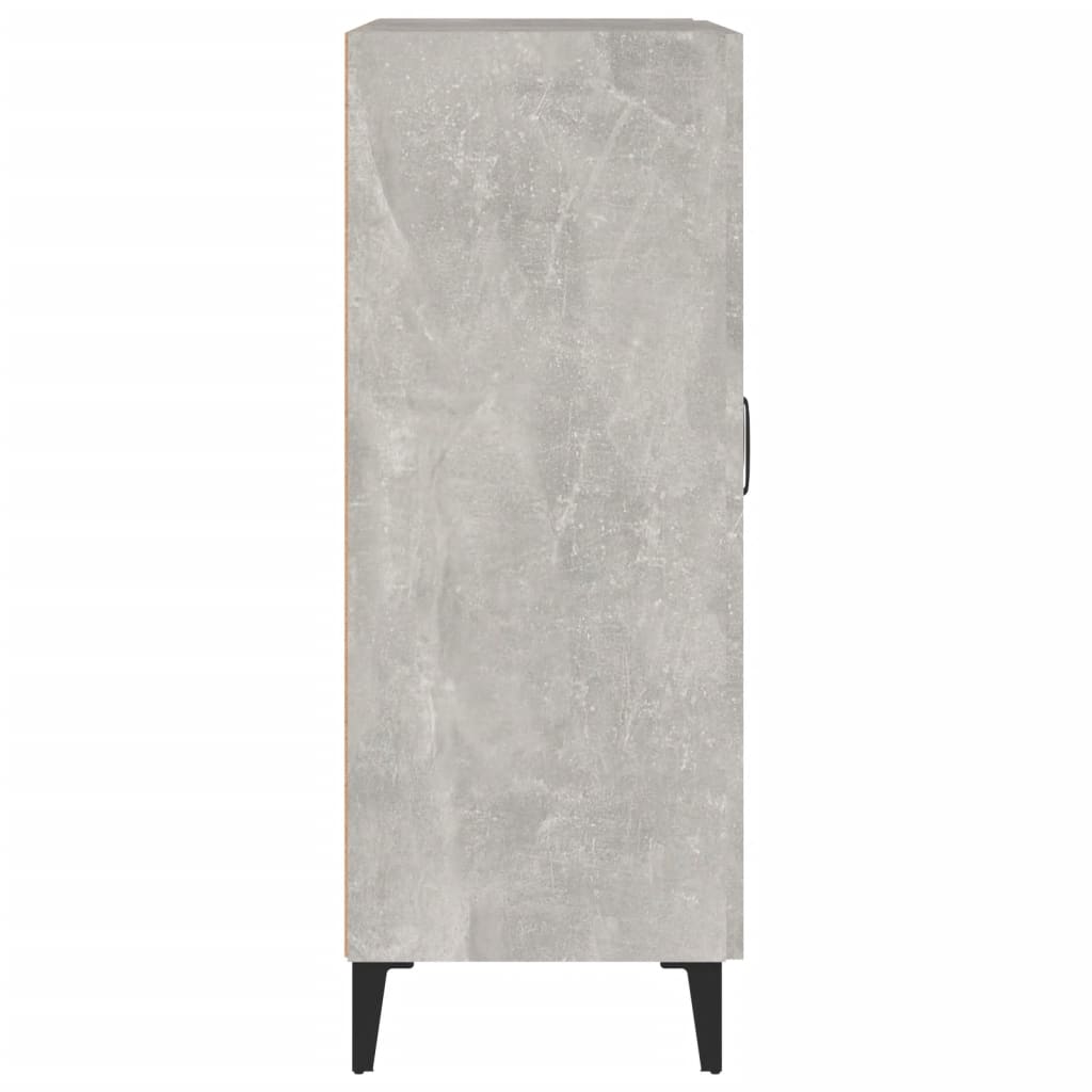 Concrete gray buffet 69.5x34x90 cm Engineering wood