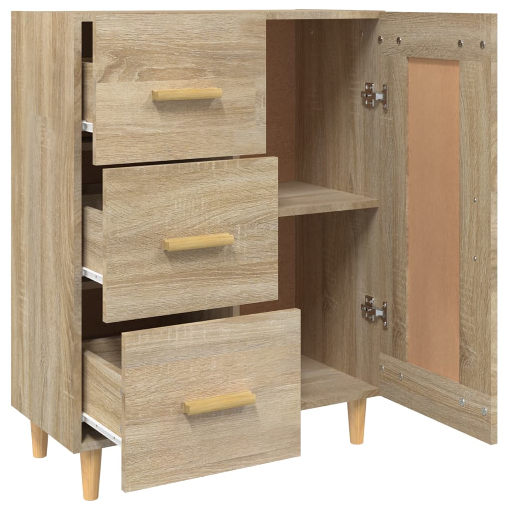 Sonoma oak buffet 69.5x34x90 cm engineering wood