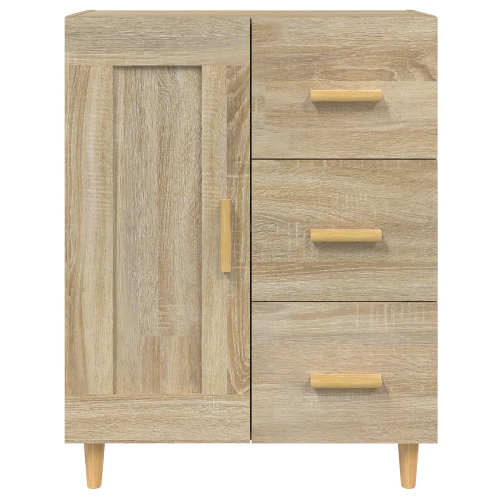 Credenza rovere Sonoma 69,5x34x90 cm MDF