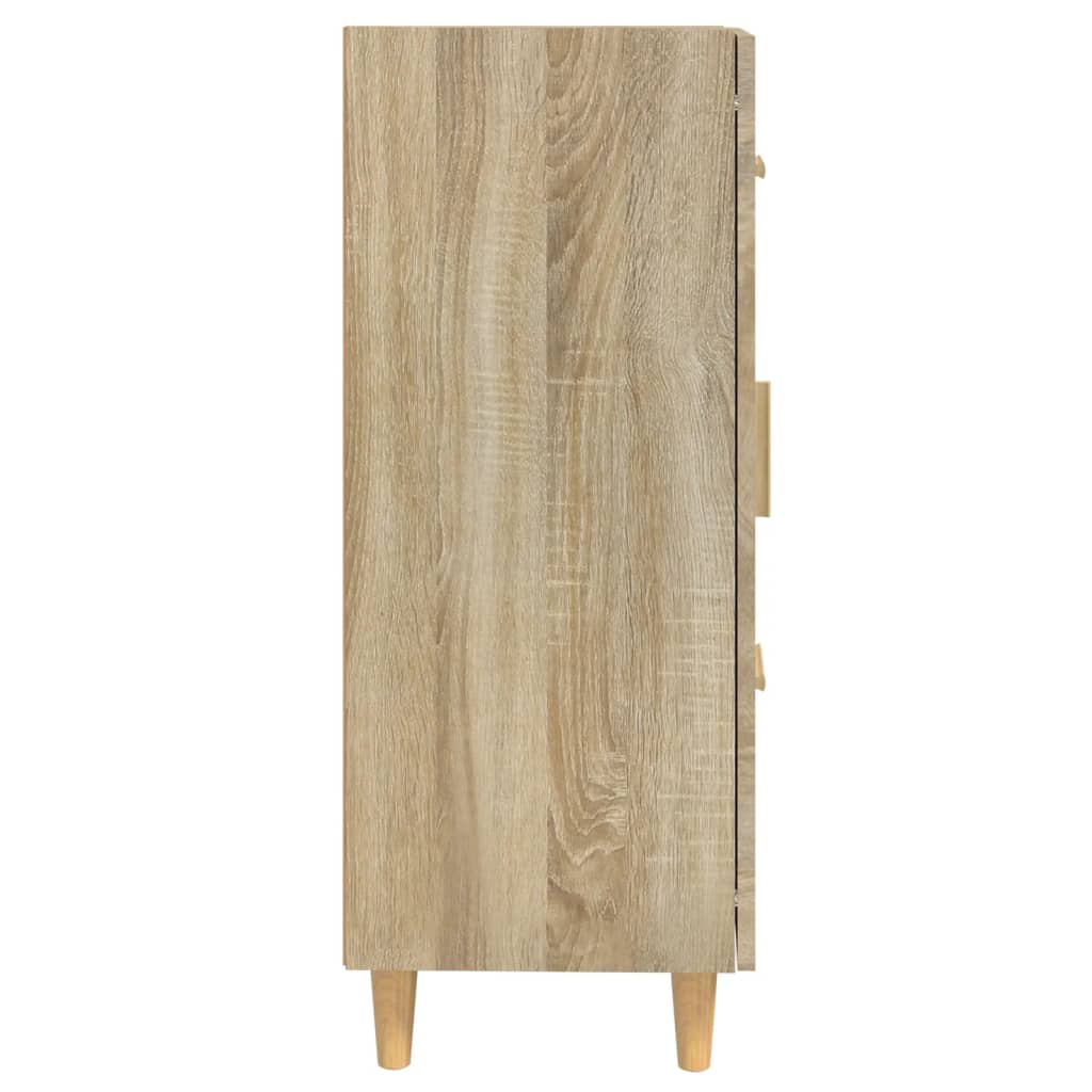 Credenza rovere Sonoma 69,5x34x90 cm MDF