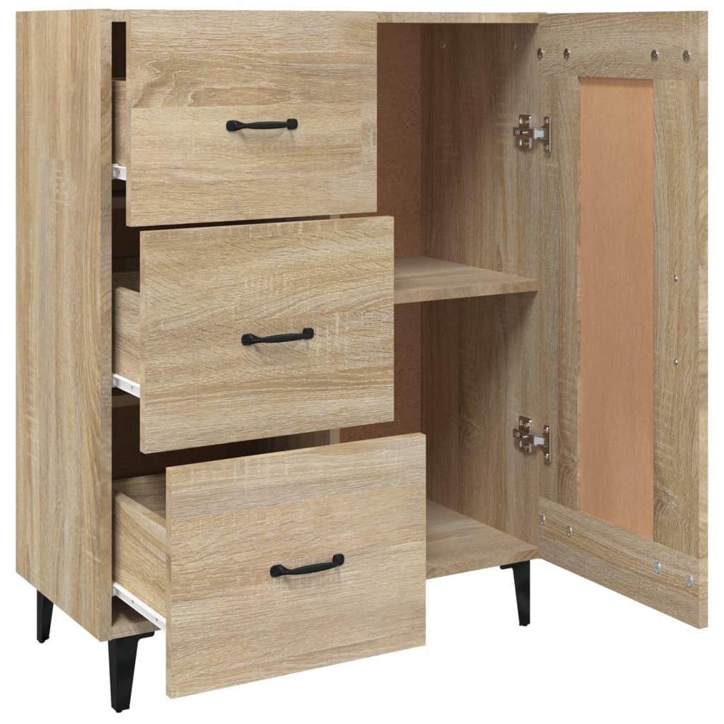 Sonoma oak buffet 69.5x34x90 cm engineering wood