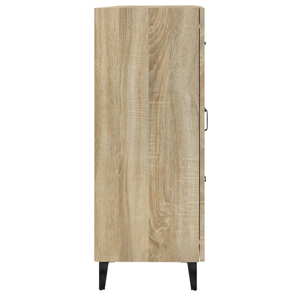 Sonoma Oak Buffet 69.5x34x90 cm Ingenieurholz Holz