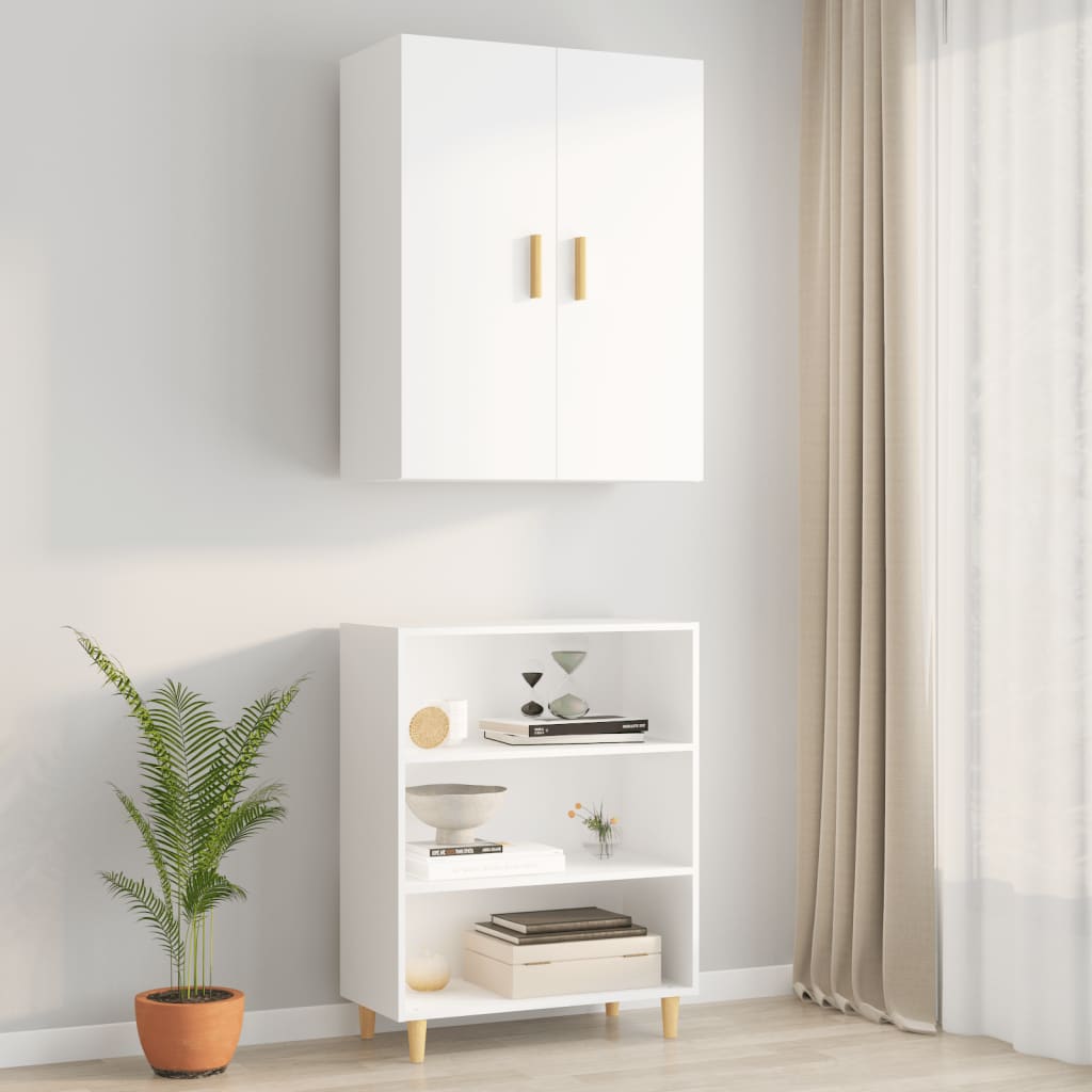 White hanging cabinet 69.5x34x90 cm