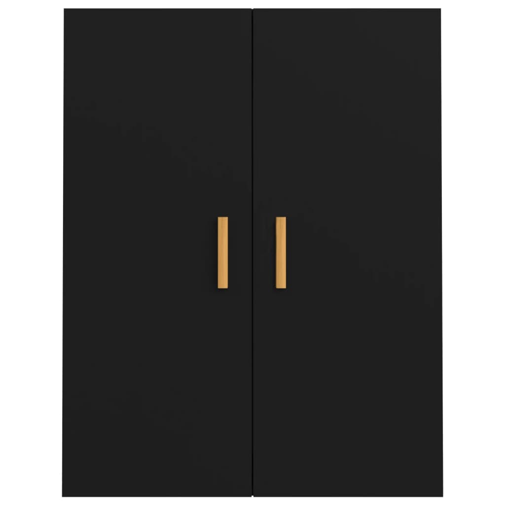 Black hanging wardrobe 69.5x34x90 cm