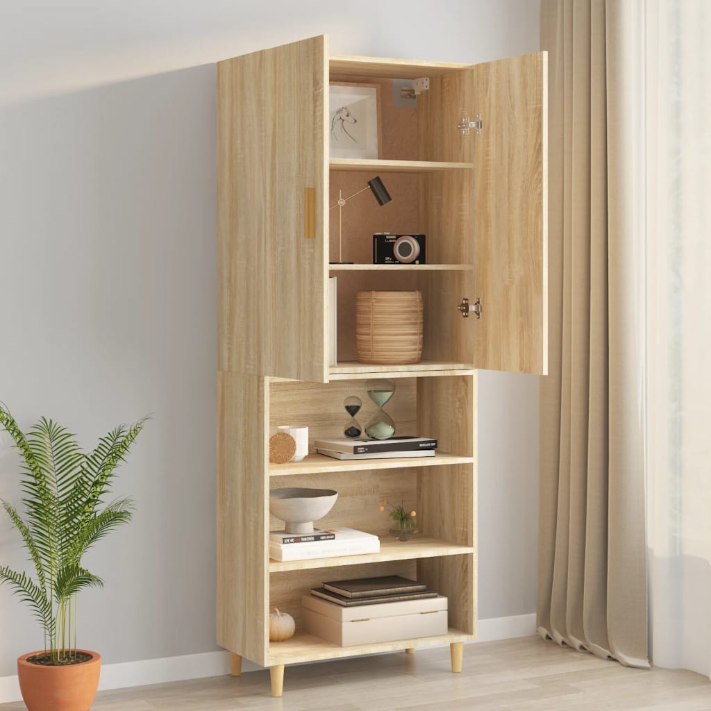 SUNOMA oak wall cabinet 69.5x34x90 cm