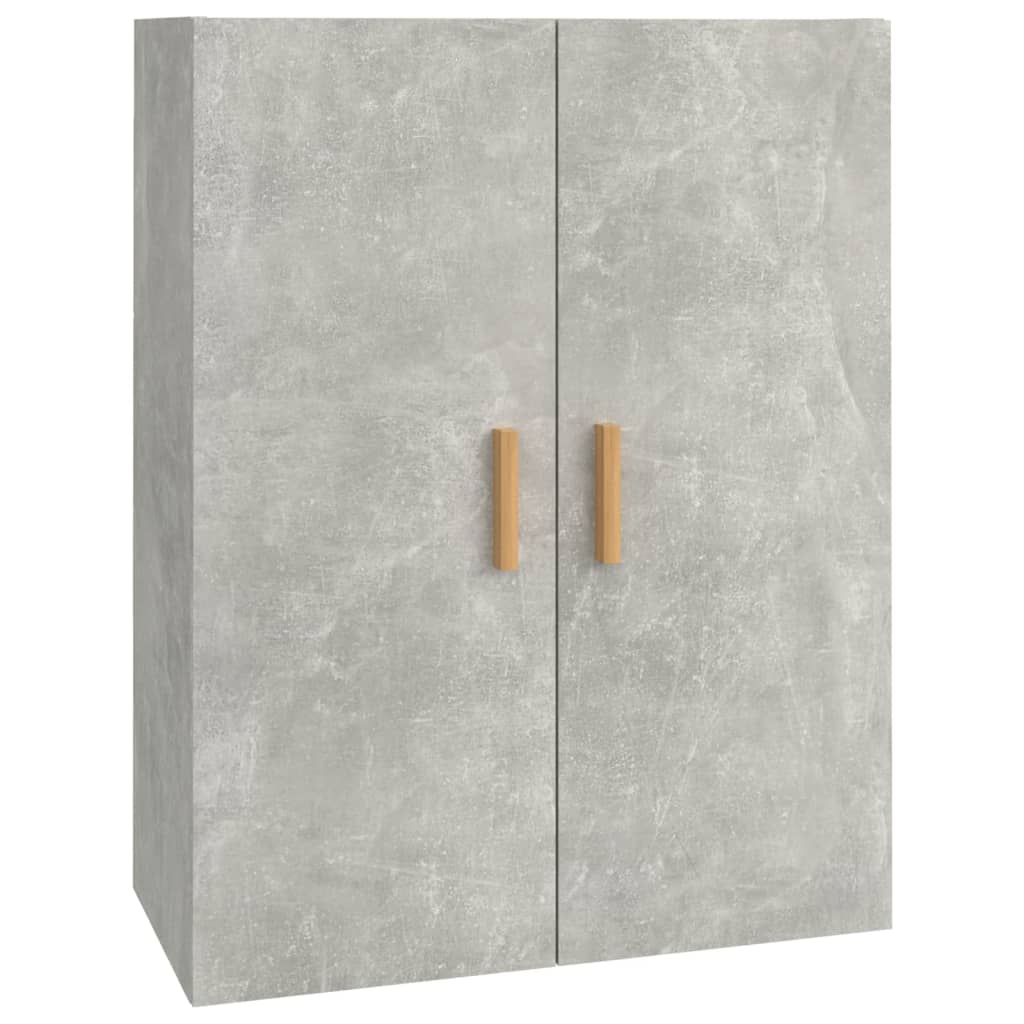 Graubetongrau Wandschrank 69,5 x 34 x 90 cm