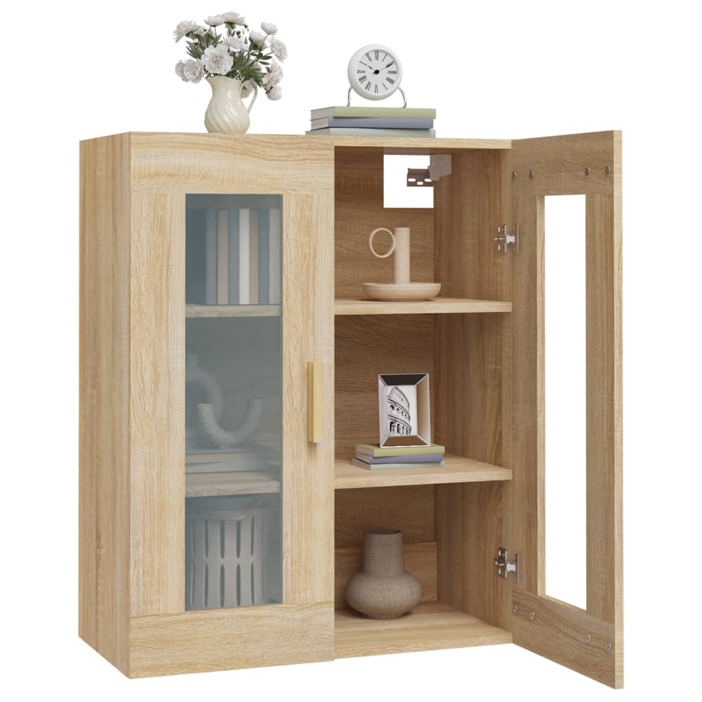 SUNOMA oak wall cabinet 69.5x34x90 cm