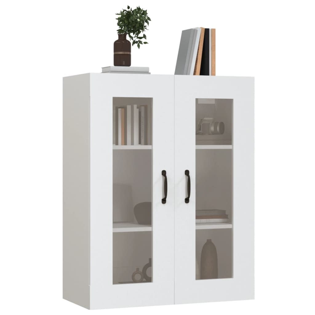 Armoire murale suspendue Blanc 69,5x34x90 cm