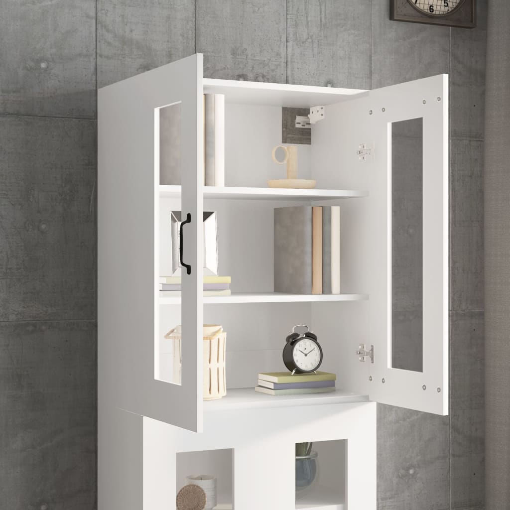 White hanging cabinet 69.5x34x90 cm