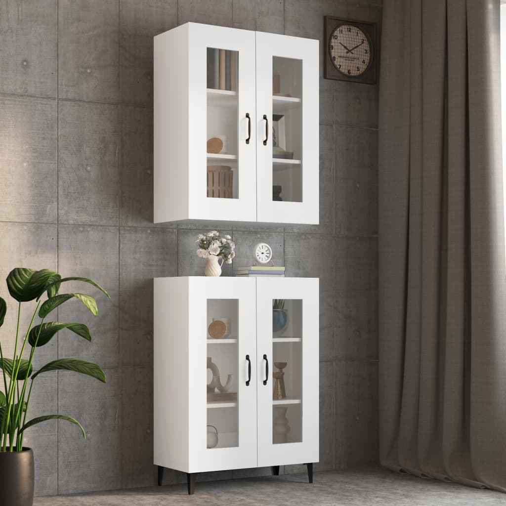 White hanging cabinet 69.5x34x90 cm