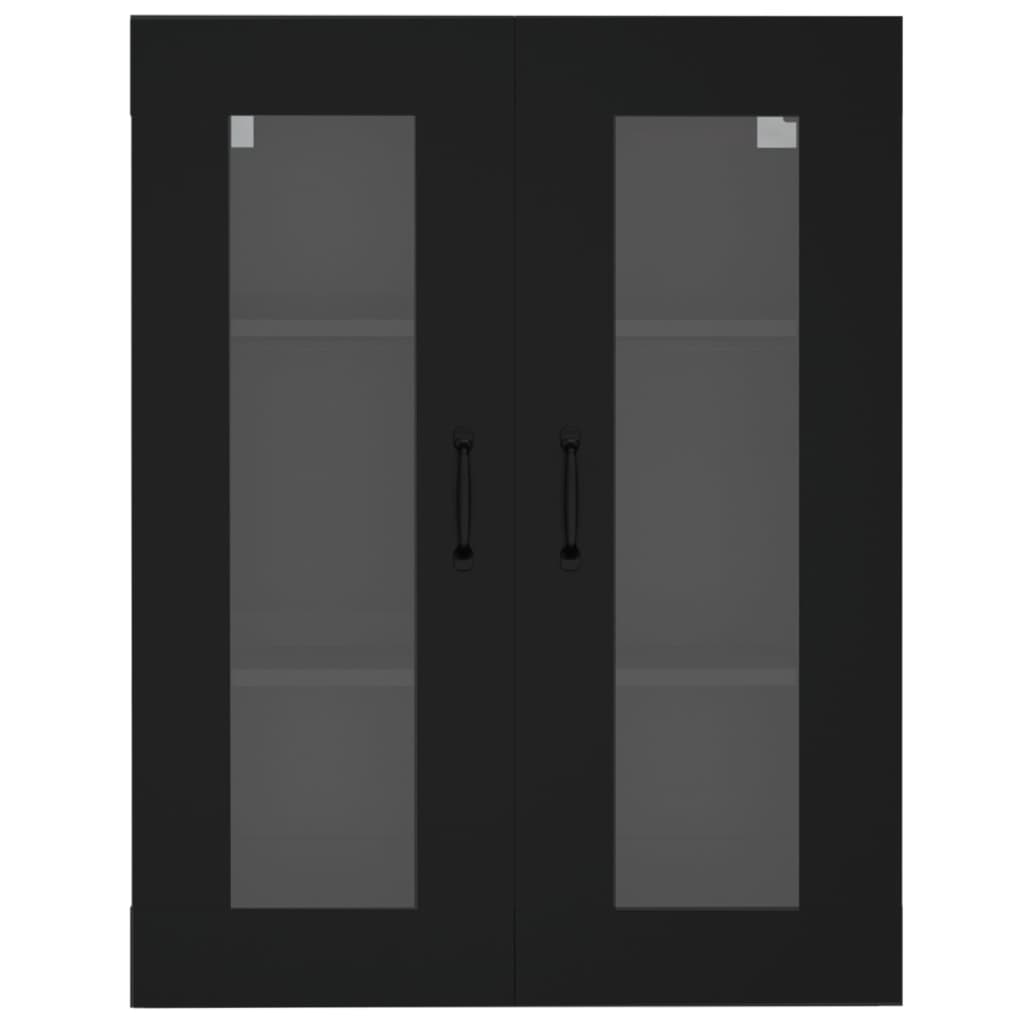 Armoire murale suspendue Noir 69,5x34x90 cm