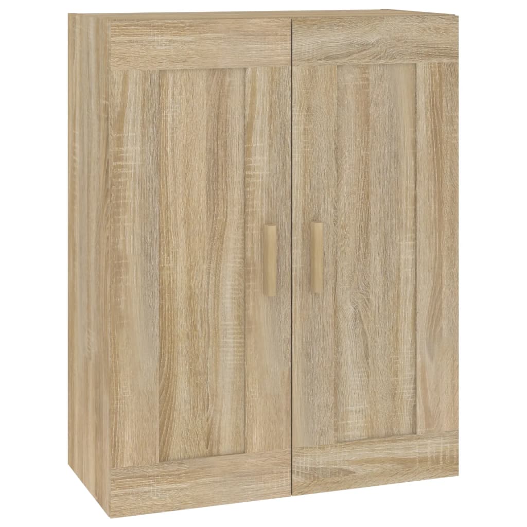 Sonoma Oak Wall Cabinet 69,5x32.5x90 cm Ingenieurholz Holz