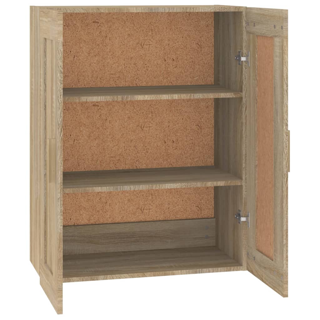 Sonoma oak wall cabinet 69.5x32.5x90 cm engineering wood