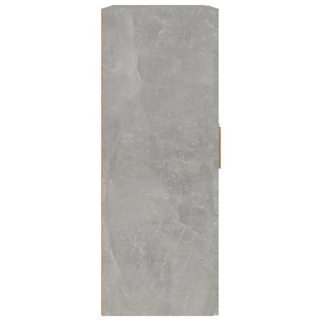 Pensile Grigio cemento 69,5x32,5x90 cm Derivati ​​del legno
