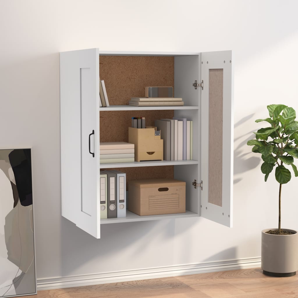 White hanging cabinet 69.5x32.5x90 cm