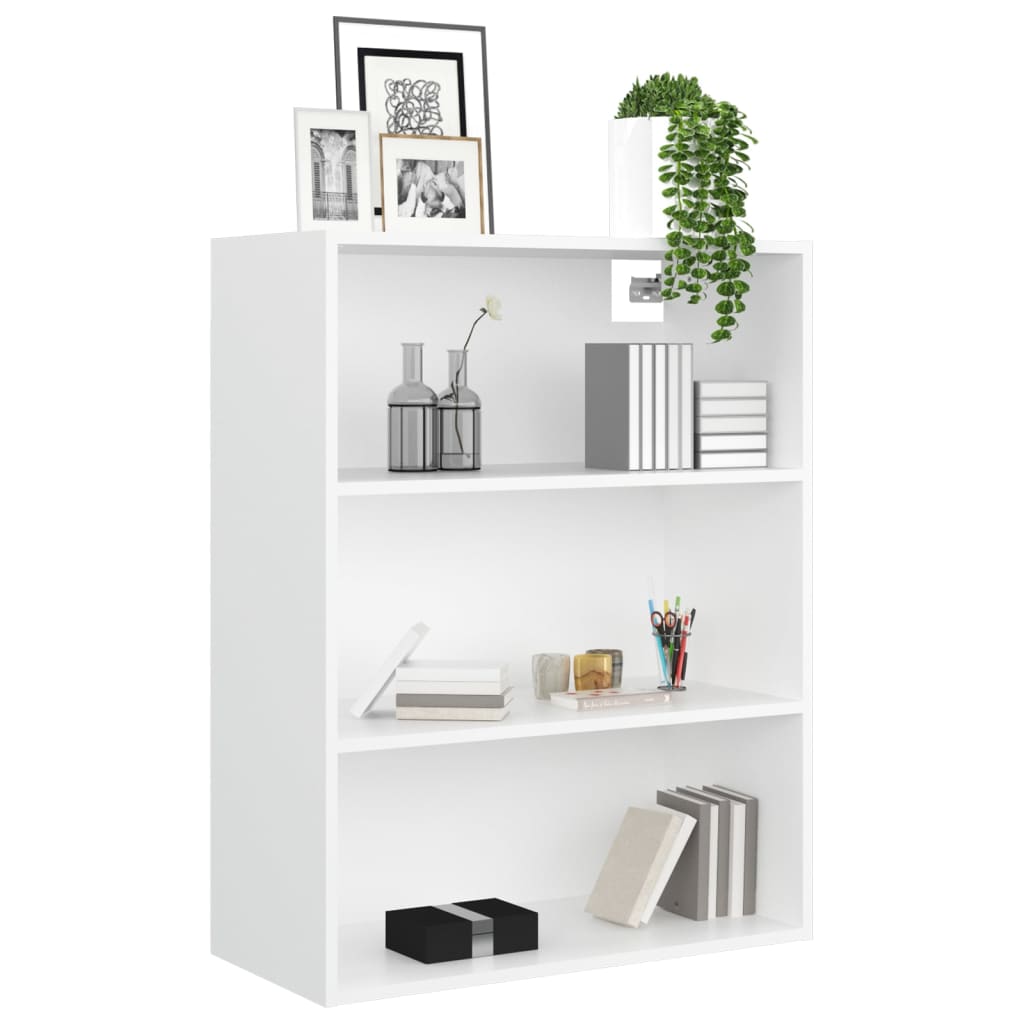 Armoire murale suspendue Blanc 69,5x32,5x90 cm