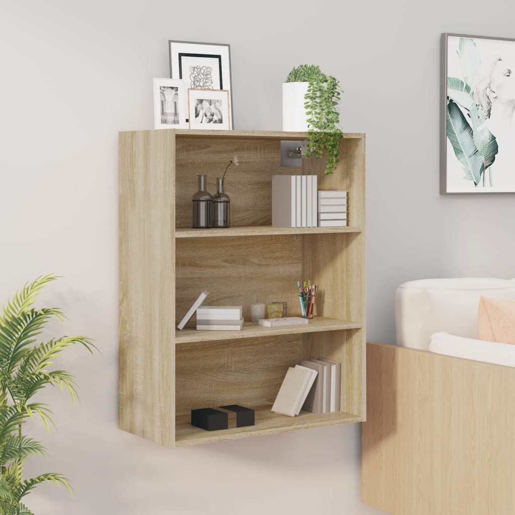 SUNOMA oak wall cabinet 69.5x32.5x90 cm