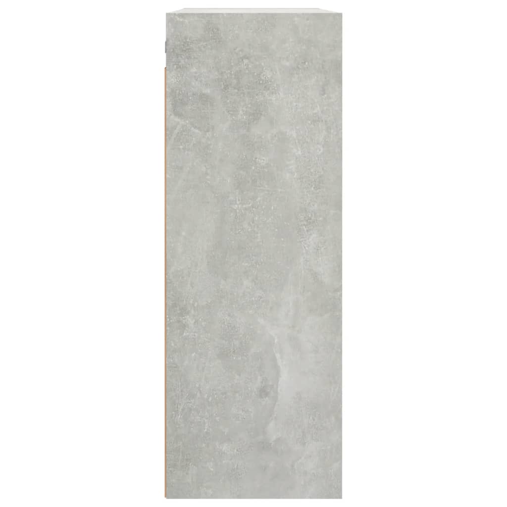 Graubeton graue Wandschrank 69,5 x 32,5 x 90 cm