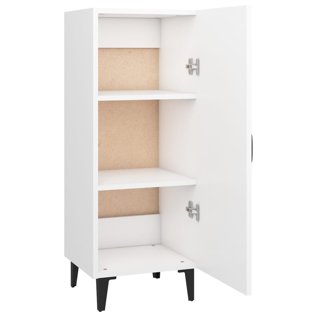 White buffet 34.5x34x90 cm engineering wood