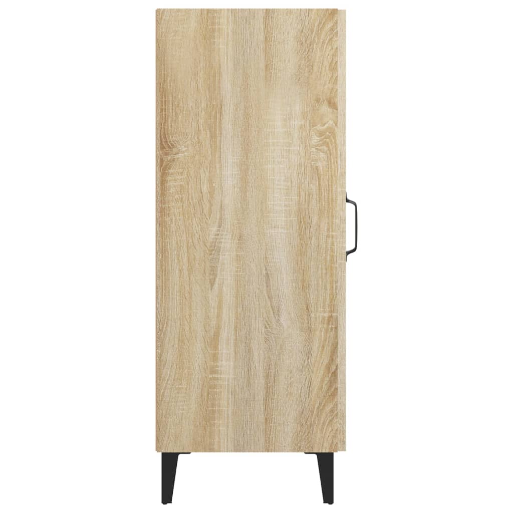 Buffet Chêne sonoma 34,5x34x90 cm Bois d'ingénierie