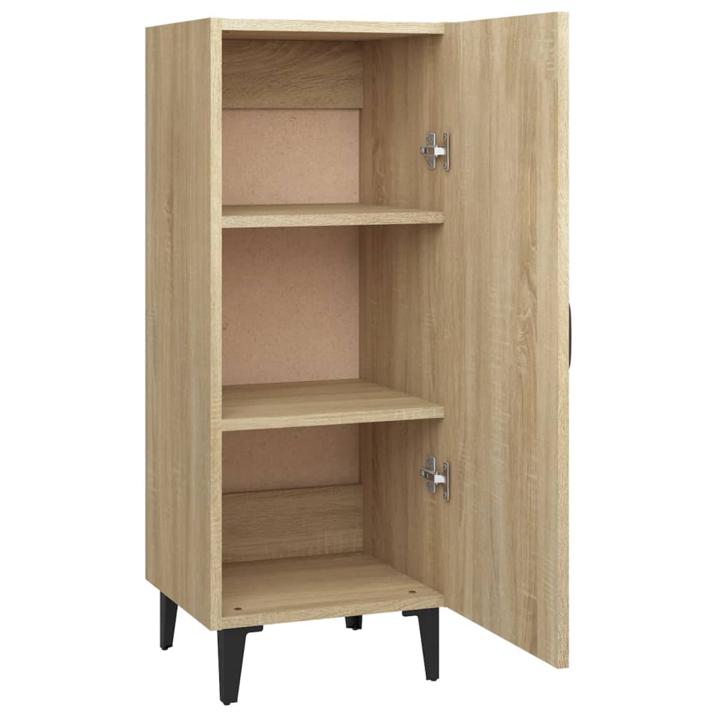 Credenza rovere Sonoma 34,5x34x90 cm MDF