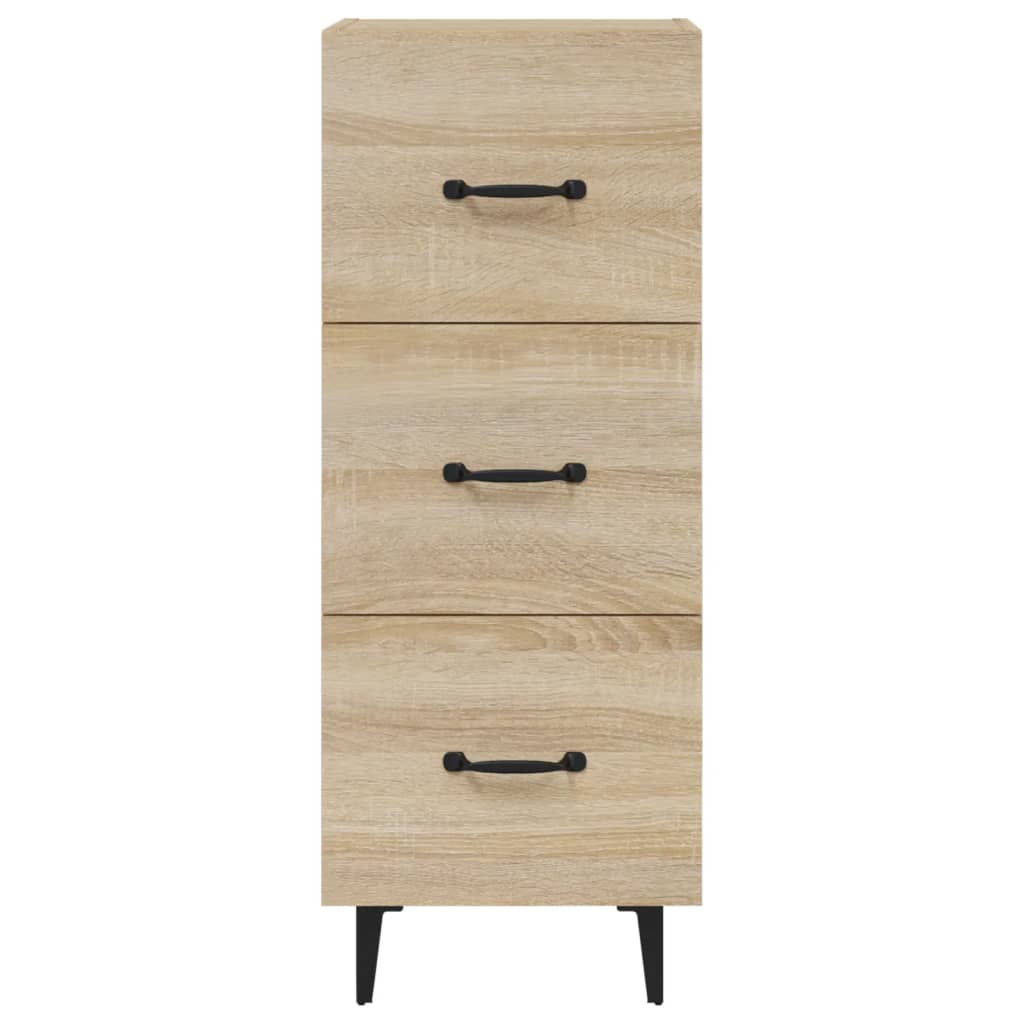 Buffet Chêne sonoma 34,5x34x90 cm Bois d'ingénierie