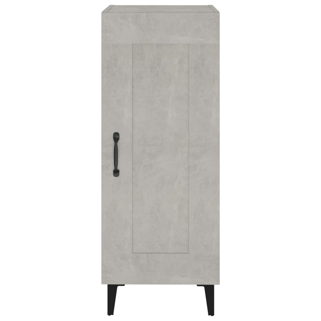 Concrete gray buffet 34.5x34x90 cm Engineering wood