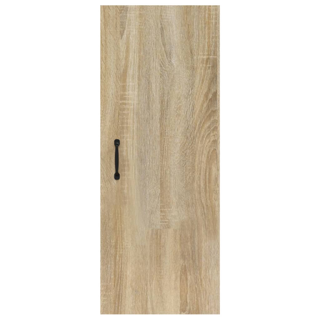 Sonoma oak hanging cabinet 34.5x34x90 cm engineering wood