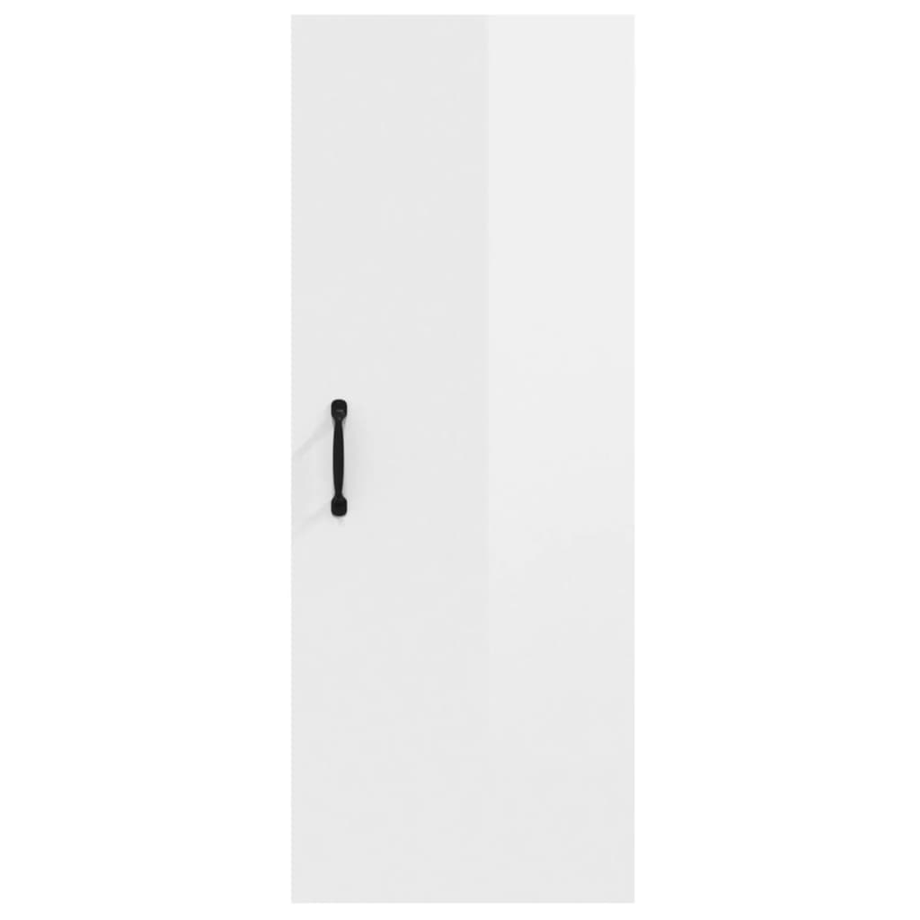 Pensile sospeso Bianco lucido 34,5x34x90 cm