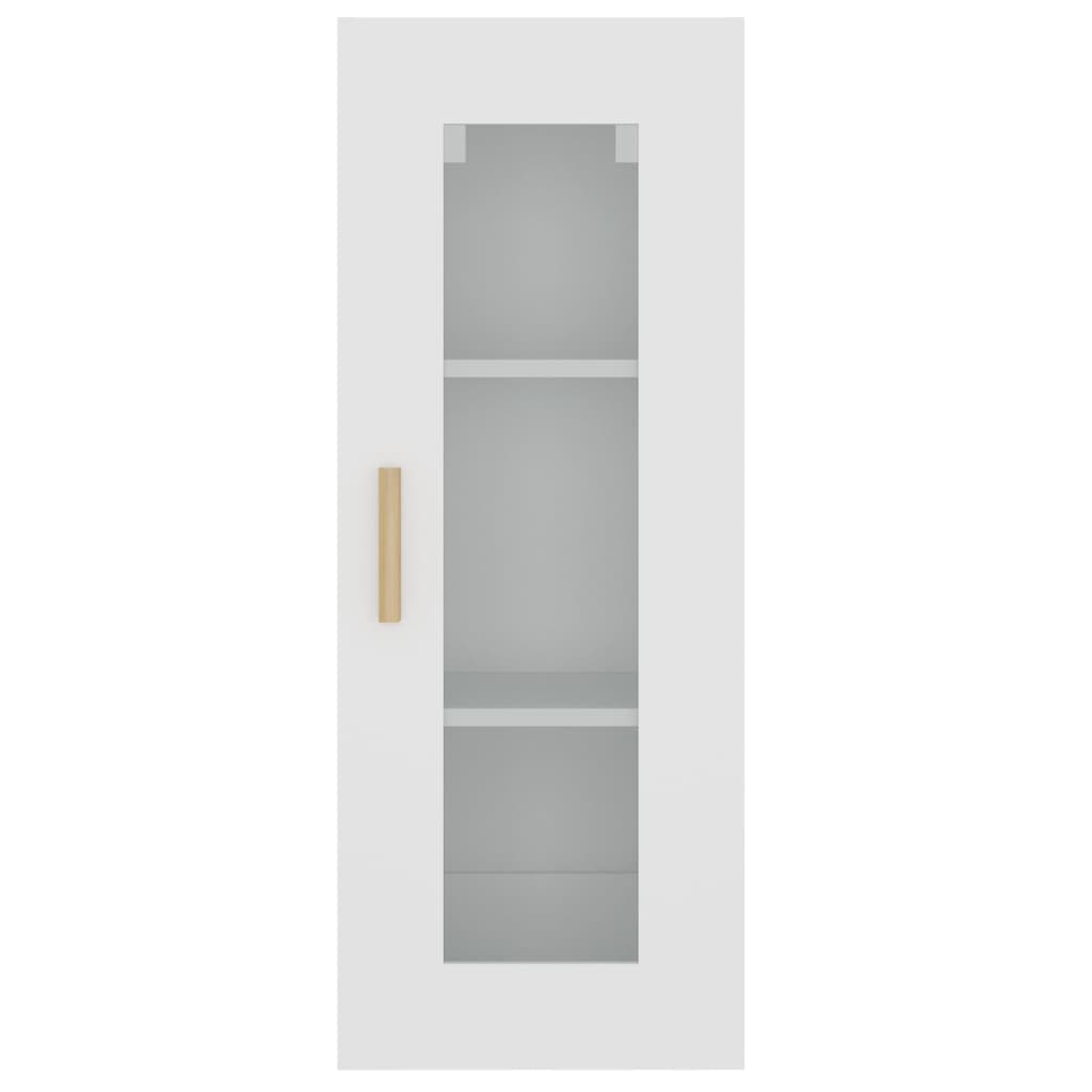 White hanging cabinet 34.5x34x90 cm