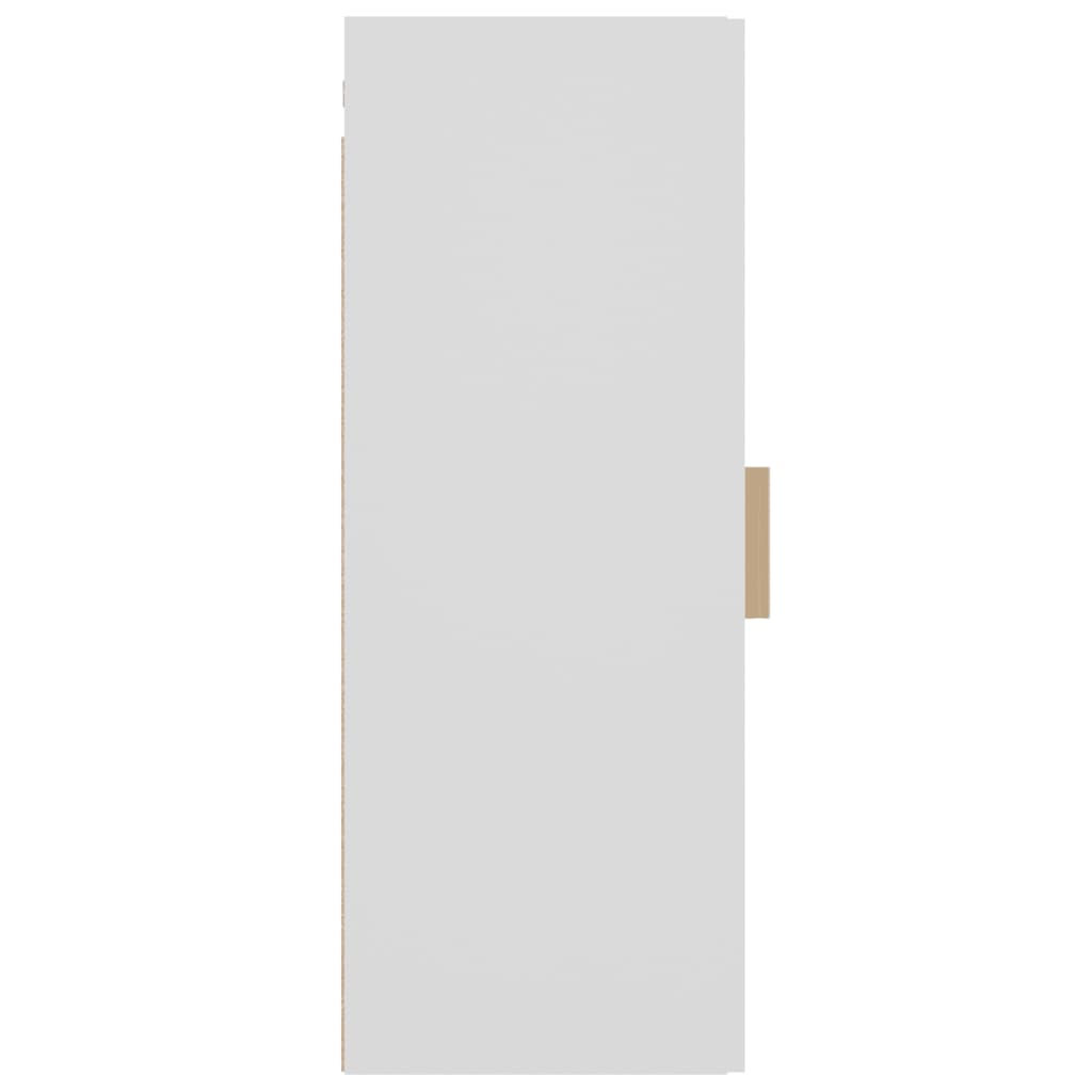 Weißer Hangschrank 34,5x34x90 cm